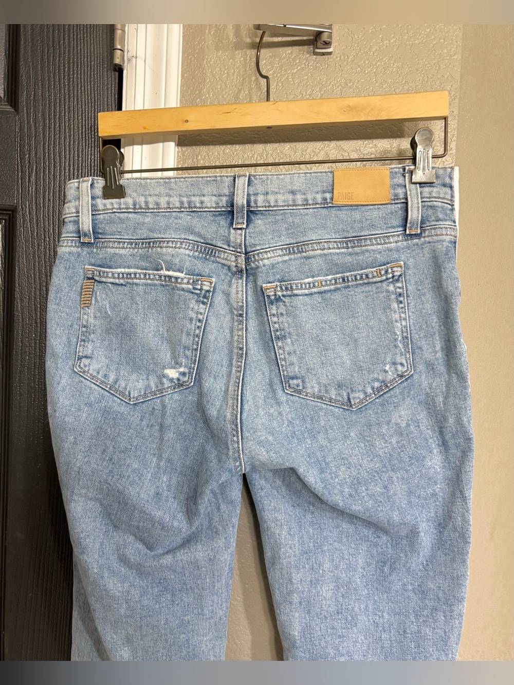 PAIGE Noella Straight Maternity Jeans 27 - Picture 10 of 15